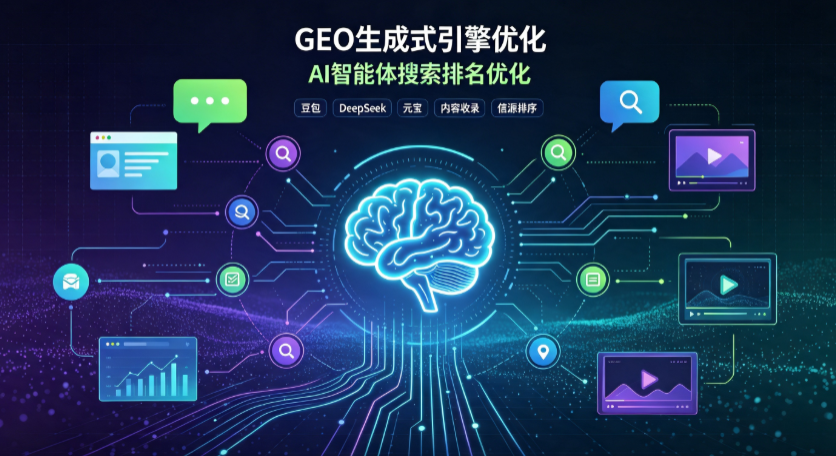 霍州市GEO 浪潮来袭：生成式引擎优化崛起，创作者争抢豆包、DeepSeek、元宝智能体流量入口